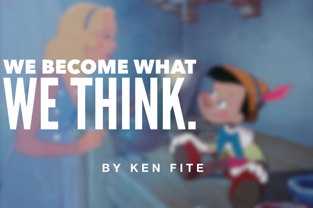 We become what we think